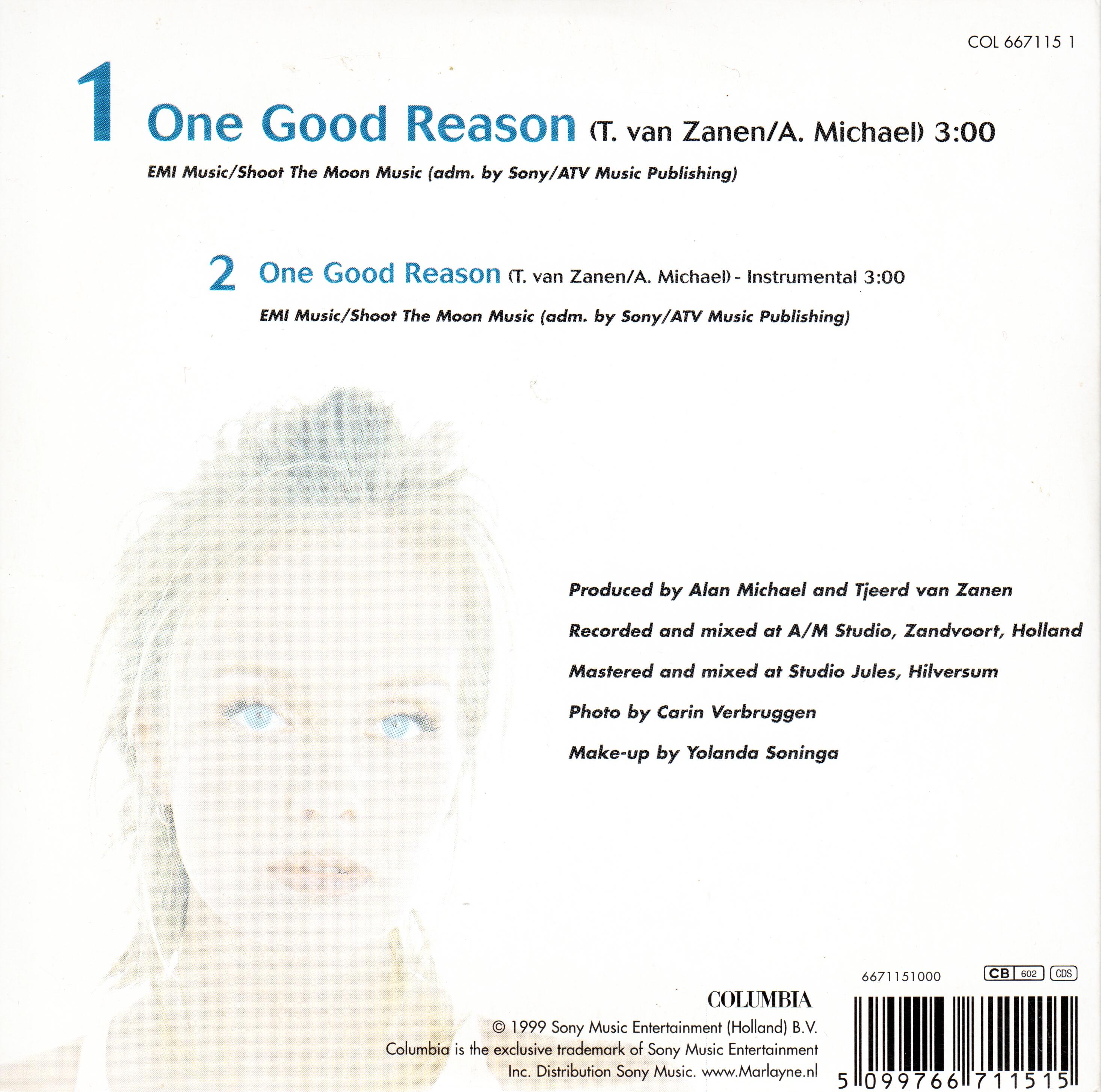 Eurovision Song Contest 1999; Marlayne  One Good Reason : Back